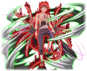 Sasori Akatsuki Puppet Master Art PNG Image