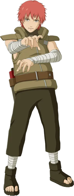 Sasori Naruto Anime Character PNG Image