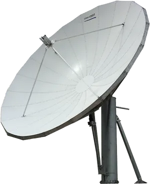 Satellite Dish Antenna Profile PNG Image