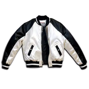 Satin Finish Bomber Jacket Png 06282024 PNG Image