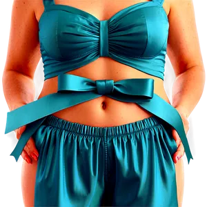 Satin Teal Ribbon Image Png Xhv PNG Image