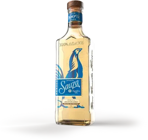 Sauza Blue Agave Tequila Bottle PNG Image