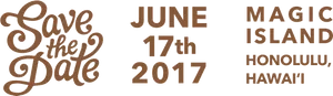 Save The Date_ June17_ Magic Island Honolulu PNG Image