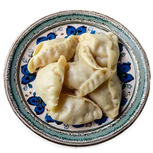 Savory Meat Filled Pierogi Png 06252024 PNG Image