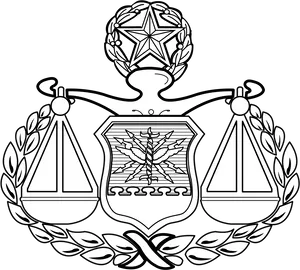 Scales_of_ Justice_ Emblem PNG Image