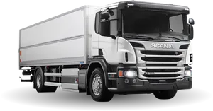 Scania P280 Box Truck PNG Image