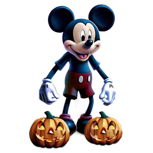 Scary Mickey Mouse Halloween Png 06212024 PNG Image