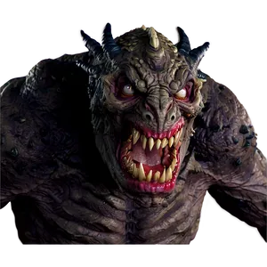 Scary Monster Close-up Png 47 PNG Image