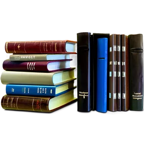 School Books Stack Png Ang85 PNG Image