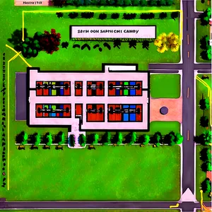 School Campus Map Png 20 PNG Image