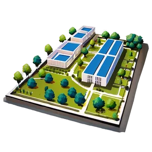 School Campus Map Png 64 PNG Image