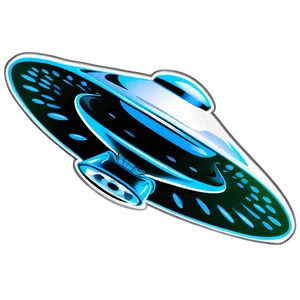 Sci-fi Flying Saucer Graphic Png Gob17 PNG Image