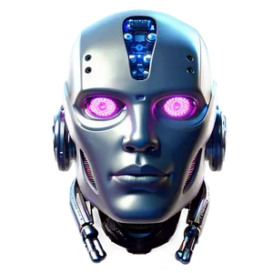 Sci-fi Robot Head Png Kre80 PNG Image