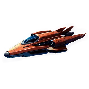 Sci-fi Starship Art Png Nlj PNG Image