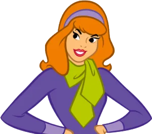 Scooby Doo Character Daphne Blake PNG Image