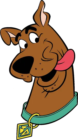 Scooby Doo Portrait PNG Image