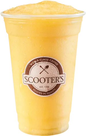 Scooters Frozen Smoothie Drink PNG Image