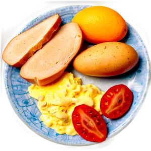 Scrambled Eggs Breakfast Png 2 PNG Image