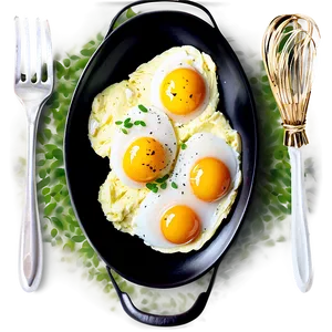Scrambled Eggs PNG Qwj96 PNG