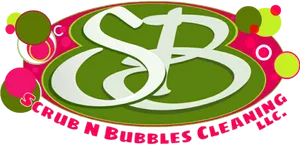 Scrub N Bubbles Cleaning Service Logo PNG Image