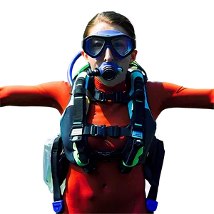 Scuba Diving In Blue Waters Png Uew PNG Image