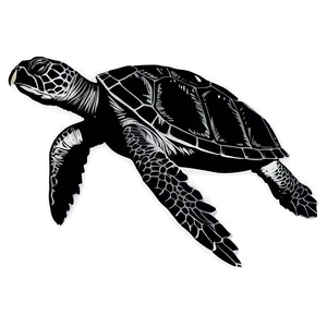 Sea Turtle Silhouette Png 19 PNG Image