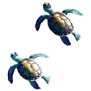 Sea Turtles Swimming Png 30 PNG Image