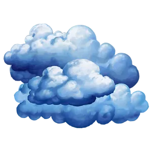 Seamless Blue Clouds Png Eih PNG Image