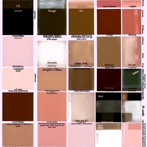 Seasonal Paint Swatch Trends Png Que41 PNG Image