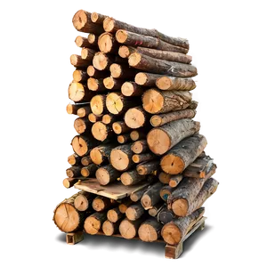 Seasoned Firewood Stack Png 06282024 PNG Image