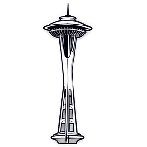 Seattle Cityscape Outline Png 27 PNG Image