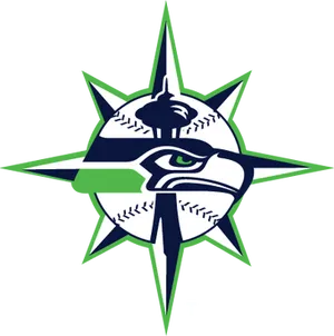 Seattle_ Seahawks_ Star_ Logo.png PNG Image