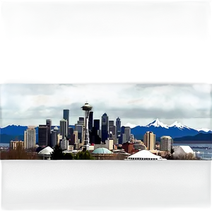 Seattle Skyline Panorama Png 11 PNG Image