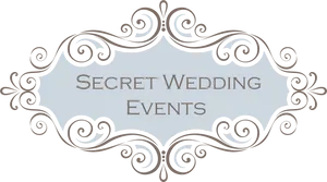 Secret Wedding Events Logo PNG Image