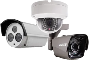 Security Camera Models PNG Image