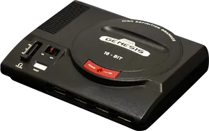 Sega Genesis Console16 Bit PNG Image