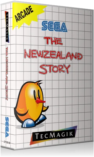 Sega The New Zealand Story Game Cover PNG Image