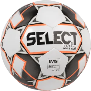 Select Futsal Master Ball PNG Image