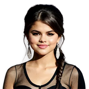 Selena Gomez Signature Style Png Dfy23 PNG Image