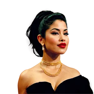 Selena Quintanilla Grammy Awards Look Png Ath92 PNG Image