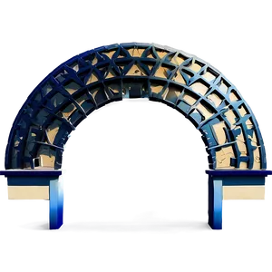 Semicircle Architectural Arch Png 06292024 PNG Image