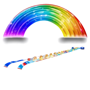 Semicircle Rainbow Bridge Png 42 PNG Image