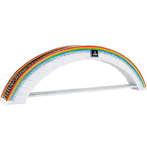 Semicircle Rainbow Bridge Png Fgs48 PNG Image