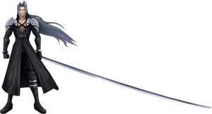 Sephiroth Final Fantasy V I I Character PNG Image