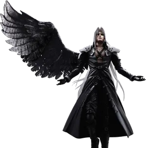 Sephiroth One Winged Angel PNG Image