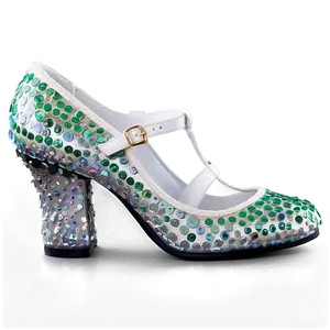 Sequin Heel Png Pql PNG Image