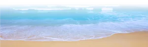 Serene_ Beach_ Waves_ Panorama.jpg PNG Image