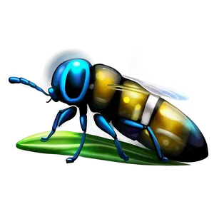 Serene Fireflies Png Wkt PNG Image