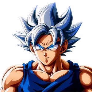 Serene Goku Ultra Instinct Png 40 PNG Image