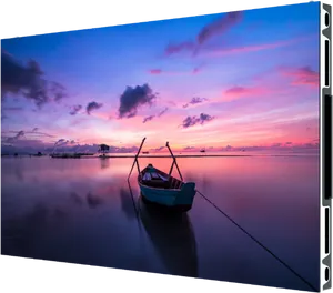 Serene_ Sunset_ Boat_ Scene PNG Image